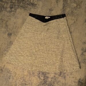 Rue58 | Women's Asymmetrical Skirt with Black Waistband